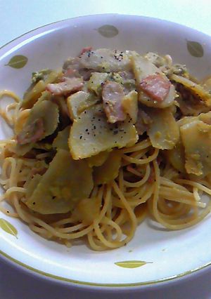 アボカドとじゃがいものパスタ-レシピのメイン写真
