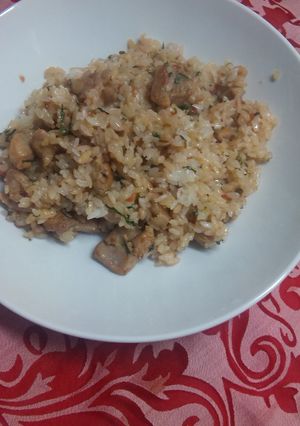 うまうま♡鶏の梅しそチャーハン-レシピのメイン写真
