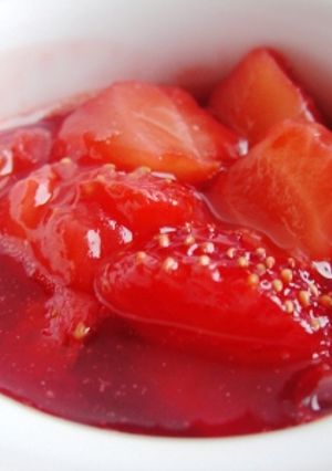 レンジで簡単♪いちごジャム-レシピのメイン写真