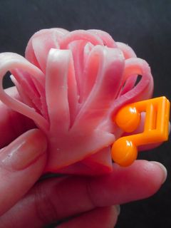 ハムでお花-レシピのメイン写真