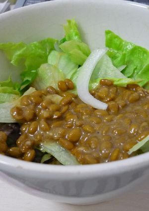納豆サラダ-レシピのメイン写真