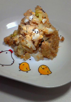 焦がしねぎのポテトサラダバター醤油味-レシピのメイン写真