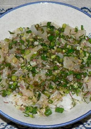 香味野菜たっぷりの帆立貝柱丼-レシピのメイン写真