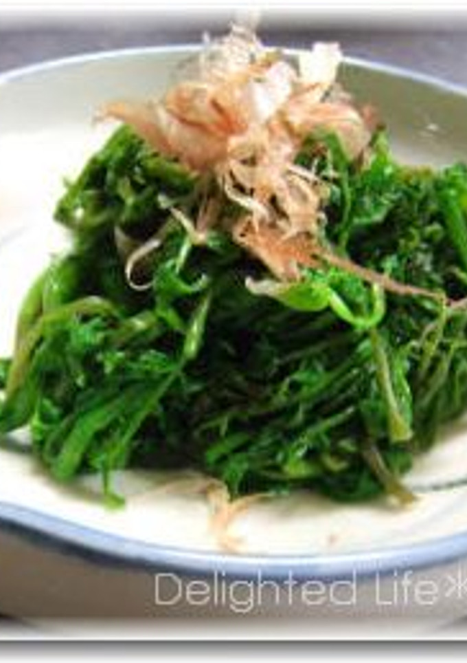セリのおひたし☆セリの茹で方・冷凍保存法-レシピのメイン写真