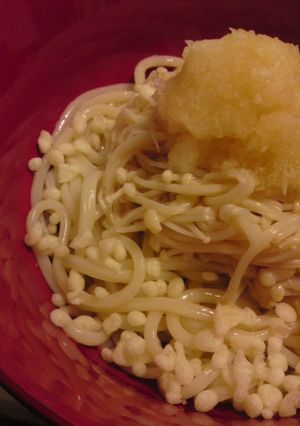 えのきdeかさましブッカケおろしうどん-レシピのメイン写真