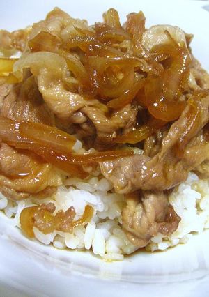 超☆超☆超簡単　つゆだく豚丼-レシピのメイン写真