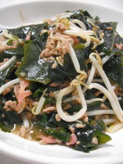 もやしとわかめの中華炒め-レシピのメイン写真
