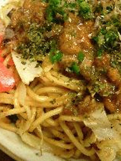 ソース納豆そば-レシピのメイン写真