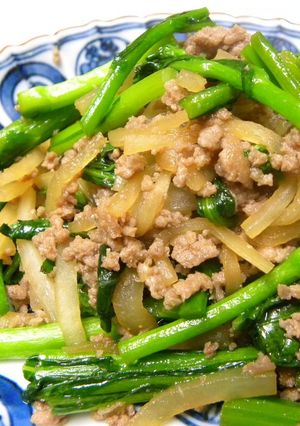 つぼみ菜と大根の炒め物-レシピのメイン写真