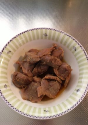 砂肝の甘辛煮-レシピのメイン写真