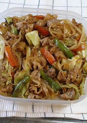 焼肉丼♪次男弁当⑤-レシピのメイン写真