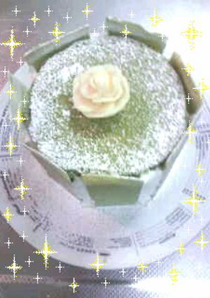 抹茶ムースdeco☆ケーキ-レシピのメイン写真