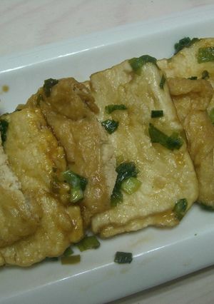 ヘルシー♪豆腐と揚げの和風とろみステーキ-レシピのメイン写真