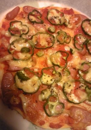 HBでカリッふわPIZZAピザ｡♬.♥-レシピのメイン写真