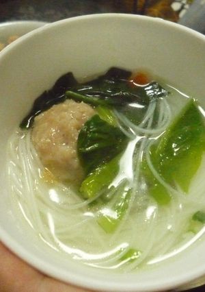 bakso ayam バッソー アヤム-レシピのメイン写真
