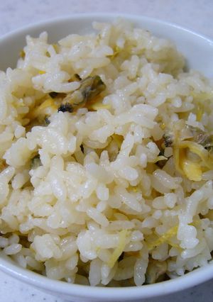 生姜香る✿あさりご飯✿茹で汁捨てないで～-レシピのメイン写真