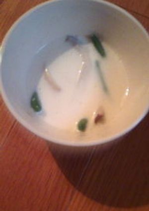 残ったお肉の油で作る！クリームスープ-レシピのメイン写真