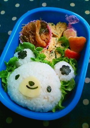 アレンジ自在･簡単クマちゃんキャラ弁-レシピのメイン写真