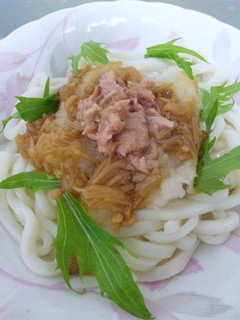なめたけおろしうどん-レシピのメイン写真