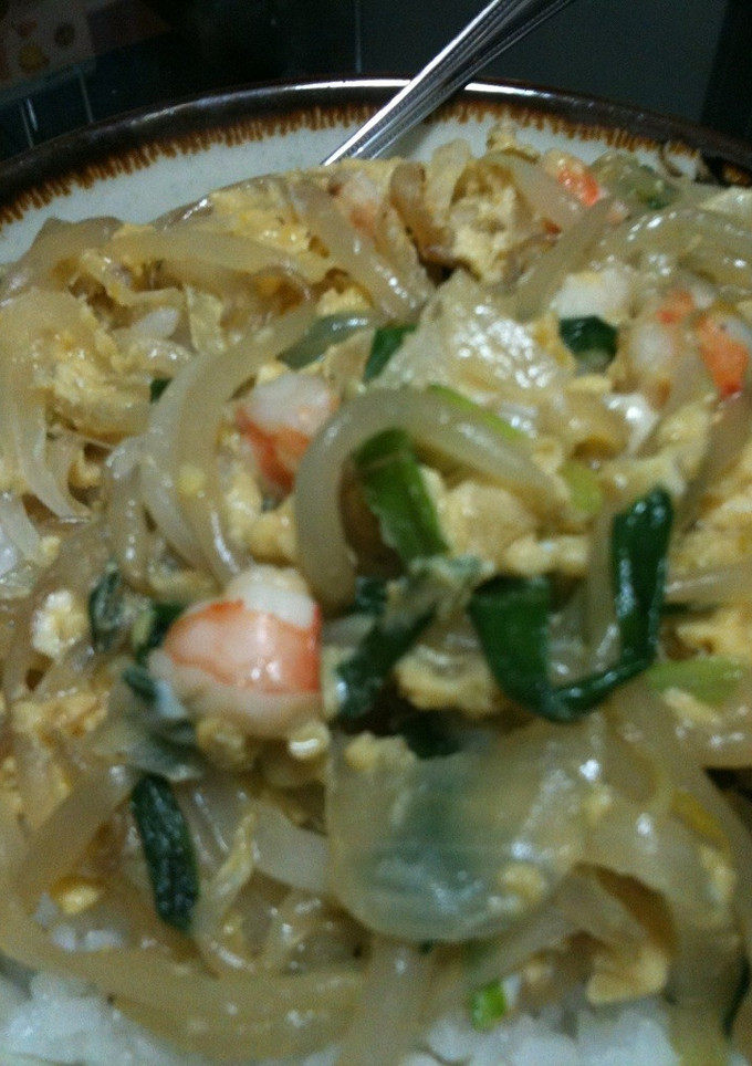中華風たまごとじ丼-レシピのメイン写真