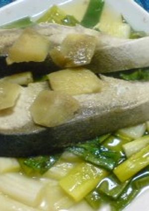 鰤の香味蒸し-レシピのメイン写真