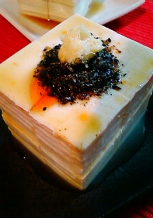 簡単なのにお洒落な冷奴♪-レシピのメイン写真