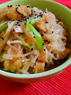 お弁当にも~しらたきとあげの和風~煮!-レシピのメイン写真