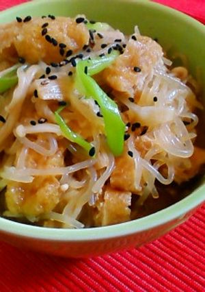 お弁当にも~しらたきとあげの和風~煮!-レシピのメイン写真