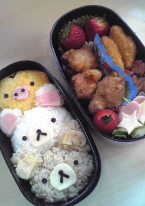 【キャラ弁】リラックマその1-レシピのメイン写真