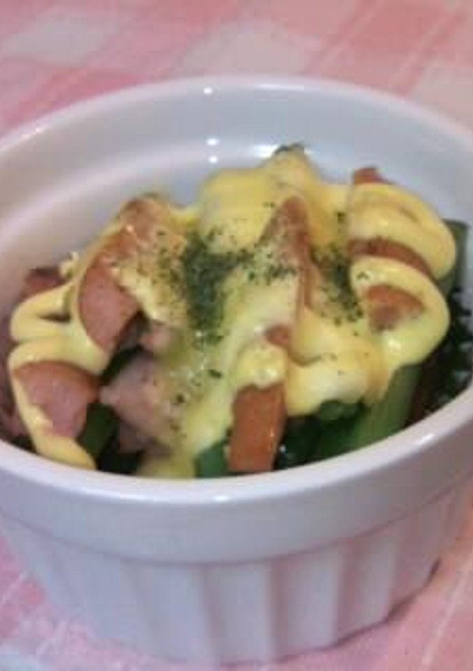 お弁当おかず★いんげんのマヨチー焼き④♫-レシピのメイン写真