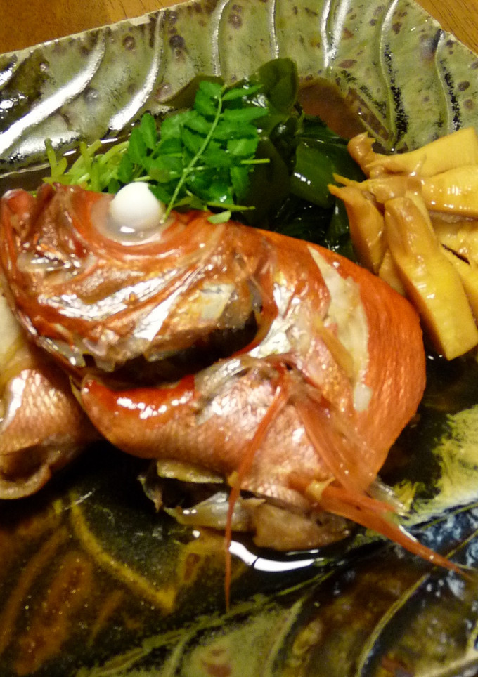 金目鯛と筍の煮付け-レシピのメイン写真