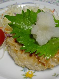 豆腐とゴボウの和風ハンバーグ-レシピのメイン写真
