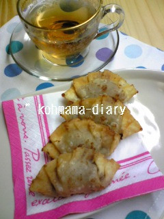 ギョウザの皮deあんバナナパイ-レシピのメイン写真
