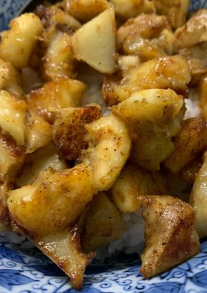 菊芋とバナナのカレー炒め-レシピのメイン写真