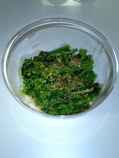菜の花のからしあえ-レシピのメイン写真