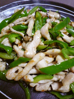 鶏胸肉とピーマンの塩昆布炒め-レシピのメイン写真