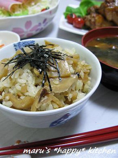 ☆しっかり味の鶏と筍の混ぜご飯☆-レシピのメイン写真