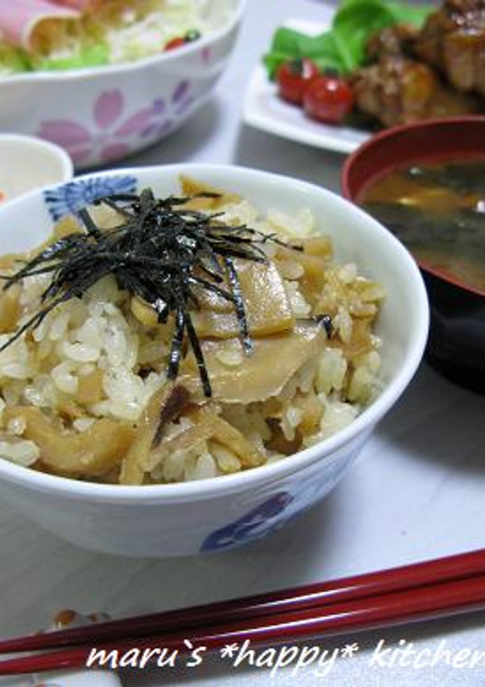 ☆しっかり味の鶏と筍の混ぜご飯☆-レシピのメイン写真