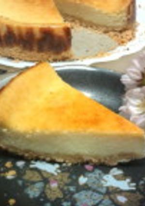 15㎝型で★カロリー控えめチーズケーキ-レシピのメイン写真