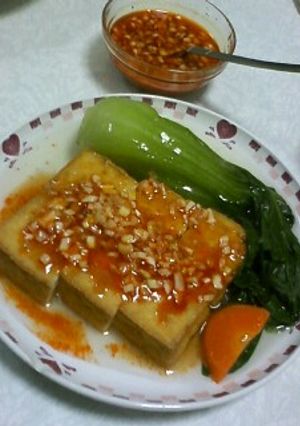 厚揚げの甘酢ネギタレ-レシピのメイン写真