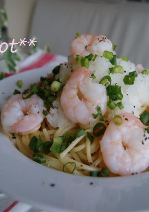 HAPPY♪簡単! えびおろしパスタ**-レシピのメイン写真