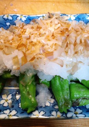 ししとうに大根おろし-レシピのメイン写真