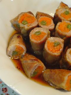 豚肉のクルクル巻き-レシピのメイン写真