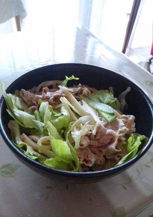ランチに最適♪簡単サラダうどん☆-レシピのメイン写真