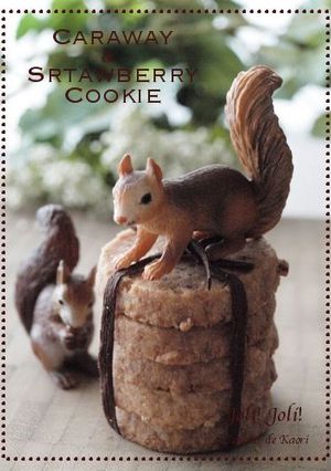 キャラウェイといちごのCookie♪-レシピのメイン写真