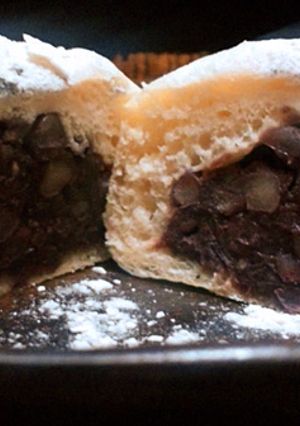 黒豆とあんこのもっちり米粉入りパン★-レシピのメイン写真