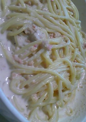 濃厚おいしいたらこクリームパスタ-レシピのメイン写真