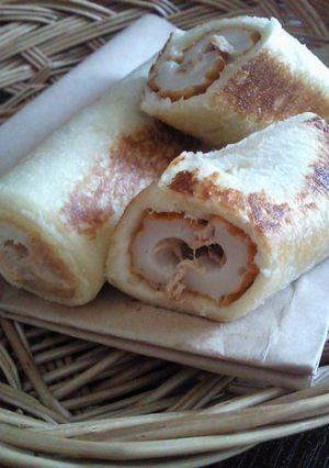 くるくるツナちくロールパン☺-レシピのメイン写真