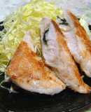 卵無し✿ササミと海苔チーズのパン粉焼き✿