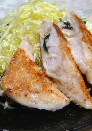 卵無し✿ササミと海苔チーズのパン粉焼き✿-レシピのメイン写真